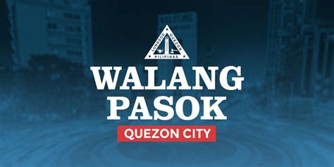 quezon city walang pasok|WALANG PASOK – OCTOBER 26, 2020 .